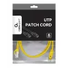 Kabel sieciowy Gembird PP6U-1.5M/Y RJ-45 Cat6 1,5 m żółty
