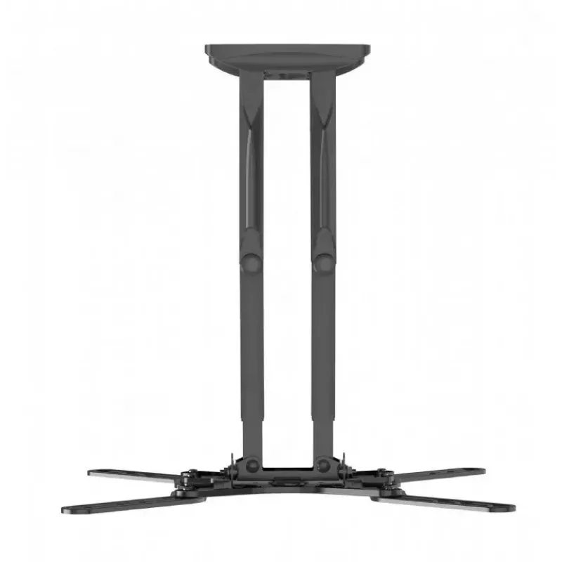 Uchwyt do telewizora Gembird WM-60ST-01 do telewizorów 32–60 cali, VESA 100x100–400x400, do 36,4 kg, odchylenie -2°–10°, odległość od ściany 4,2–45,2 cm, czarny