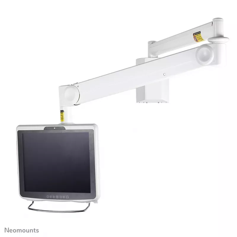 Neomounts FPMA-HAW100HC Medyczny uchwyt ścienny do monitora 10-32 cale - wys. 0-170 cm - sprężyna gazowa