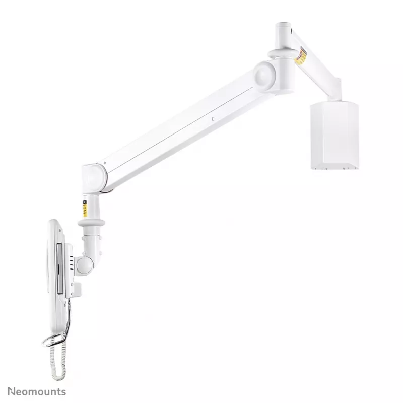 Neomounts FPMA-HAW100HC Medyczny uchwyt ścienny do monitora 10-32 cale - wys. 0-170 cm - sprężyna gazowa