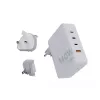 Przenośna ładowarka podróżna GaN 140W Xtorm XVC2140 z 3 portami USB-C PD i kablem USB-C 2 m, biała