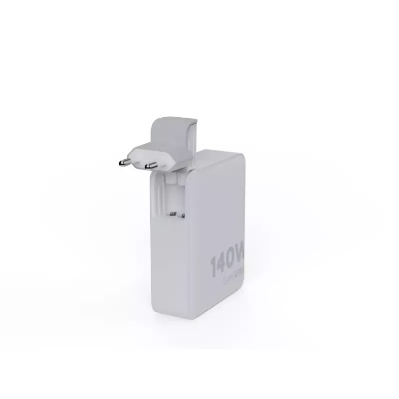 Przenośna ładowarka podróżna GaN 140W Xtorm XVC2140 z 3 portami USB-C PD i kablem USB-C 2 m, biała