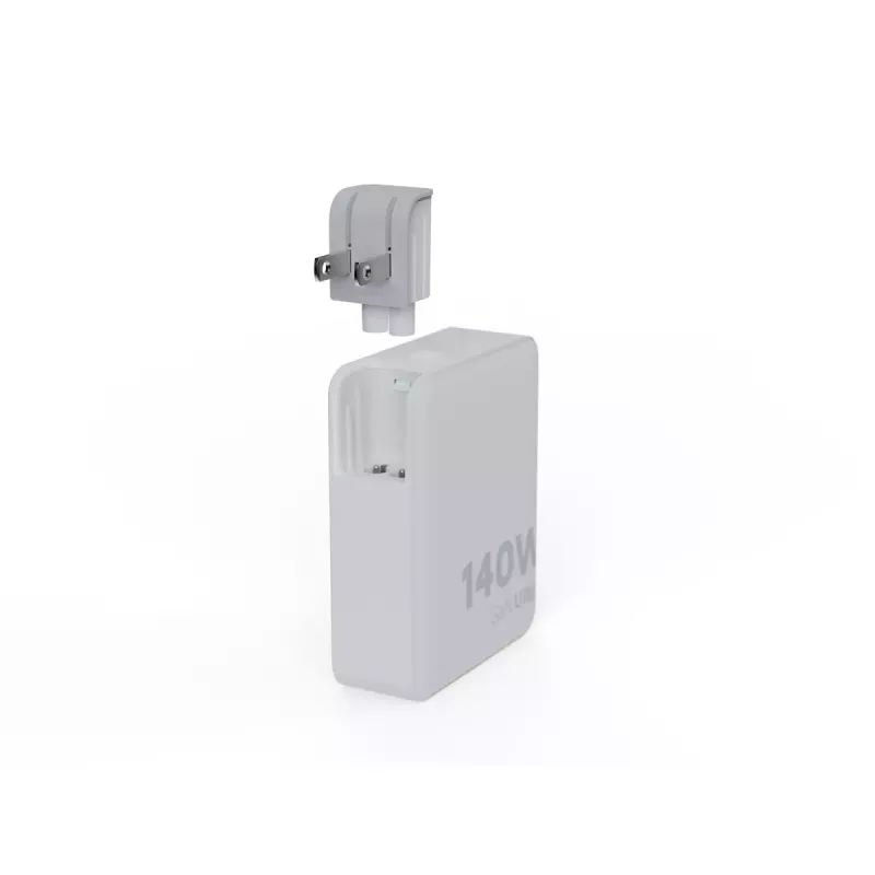 Przenośna ładowarka podróżna GaN 140W Xtorm XVC2140 z 3 portami USB-C PD i kablem USB-C 2 m, biała