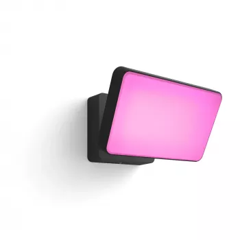 Inteligentna lampa ścienna Philips Hue Discover Outdoor Floodlight LED Czarna 24V