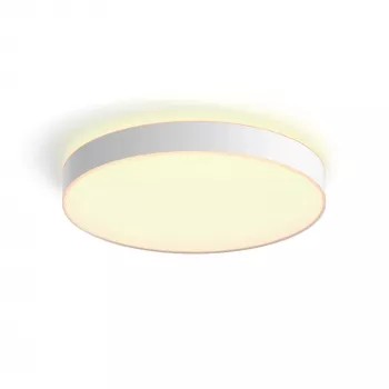 Philips Hue biały ambience Enrave bardzo duża lampa sufitowa, Inteligentna lampa sufitowa, Bluetooth, Biały, LED, Metal, Niewymienne żarówki