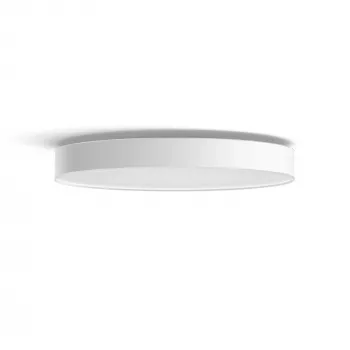 Philips Hue biały ambience Enrave bardzo duża lampa sufitowa, Inteligentna lampa sufitowa, Bluetooth, Biały, LED, Metal, Niewymienne żarówki