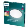 Philips Functional Super cienki Lampka Sufitowa 15 W, LED, Niewymienne żarówki, 2700 K, 1300 lm, IP20, Biała