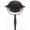 Halogenowy grzejnik elektryczny SUNRED Retro, 2100/900 W, do użytku wewnętrznego na podłodze, ogrzewa do 17 m², czarno-brązowy