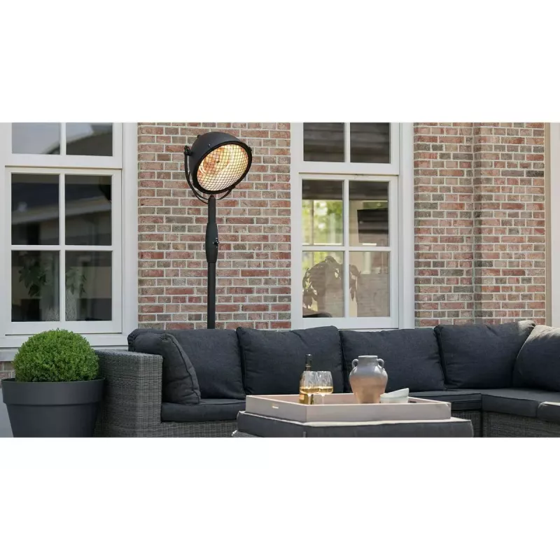Halogenowy grzejnik elektryczny Sunred Indus Indoor Czarny, Brązowy