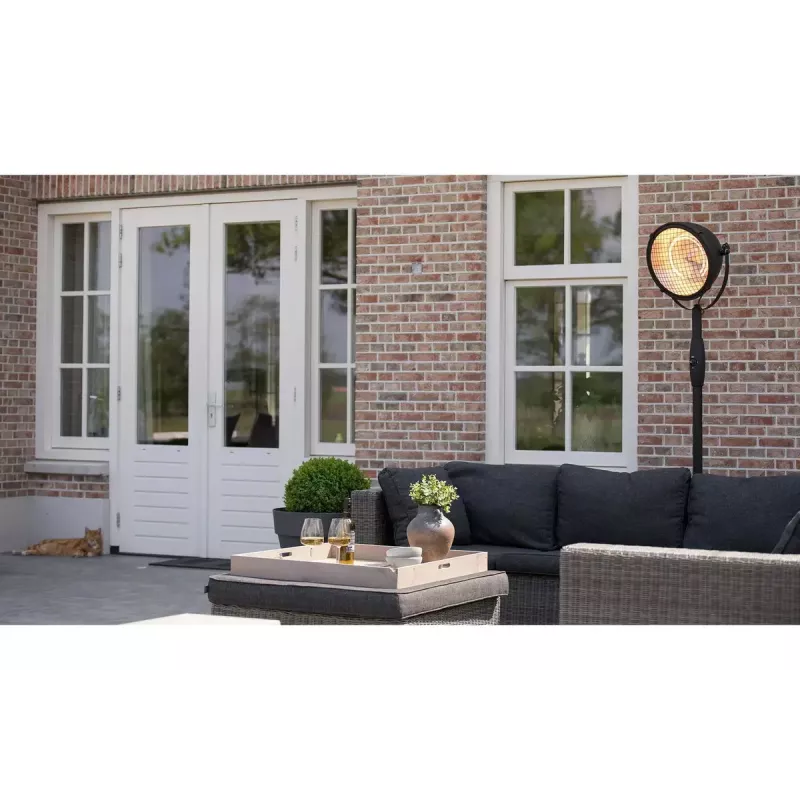 Halogenowy grzejnik elektryczny Sunred Indus Indoor Czarny, Brązowy