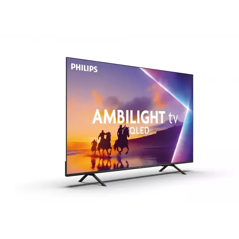 TV Philips 55PUS8450 55 cali (139,7 cm) QLED 4K Ultra HD Smart TV, Titan OS, Wi‑Fi, czarny