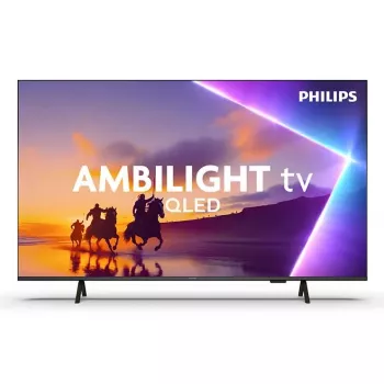 TV Philips 55PUS8450 55 cali (139,7 cm) QLED 4K Ultra HD Smart TV, Titan OS, Wi‑Fi, czarny