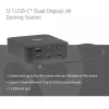 Stacja dokująca USB-C Quad DisplayLink CLUB 3D CSV-2542 — 2× DisplayPort 8K60Hz, 2× HDMI 4K60Hz, PD 100W, Ethernet 2.5G