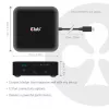 Stacja dokująca USB-C Quad DisplayLink CLUB 3D CSV-2542 — 2× DisplayPort 8K60Hz, 2× HDMI 4K60Hz, PD 100W, Ethernet 2.5G