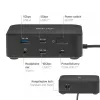 Stacja dokująca USB-C Quad DisplayLink CLUB 3D CSV-2542 — 2× DisplayPort 8K60Hz, 2× HDMI 4K60Hz, PD 100W, Ethernet 2.5G