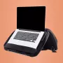 Torba na laptopa R-Go Viva, skóra licowa, z wbudowaną podstawką pod laptopa, paskiem na ramię, 15.6 cala, czarna