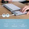 R-Go Tools Klawiatura numeryczna R-Go Numpad Break, ergonomiczna klawiatura numeryczna z oprogramowaniem break, przewodowa, biała