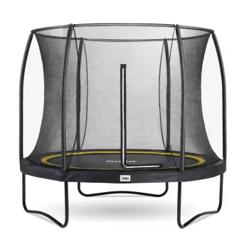 Trampolina naziemna Salta Comfort Round, 54 sprężyny, maks. 120 kg, 3 nogi, siatka bezpieczeństwa, na zewnątrz