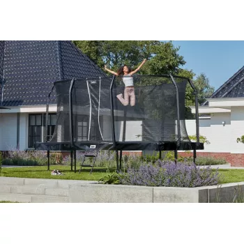 Trampolina naziemna Salta 5376A prostokątna maks. waga użytkownika 180 kg