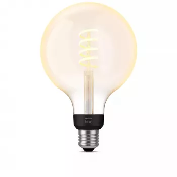 Inteligentna żarówka Philips G125 E27 Filament Globe, 7W, Bluetooth/Zigbee, 125×192mm