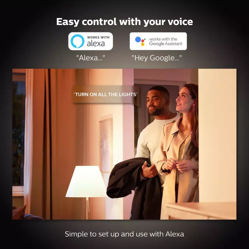 Philips Hue biały A60 – inteligentna żarówka E27 – 800 (2 szt.)