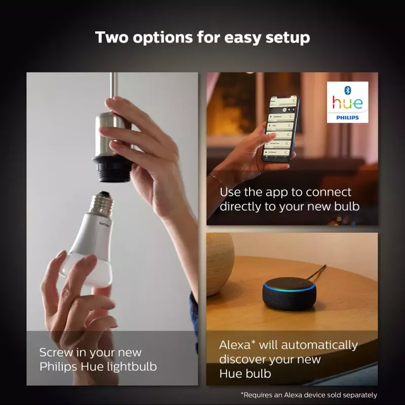Philips Hue biały A60 – inteligentna żarówka E27 – 800 (2 szt.)