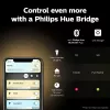 Inteligentna żarówka Philips Hue biały Candle E14, Bluetooth, 6 kWh/1000h, AC, biała, wymiary 72×55×174 mm