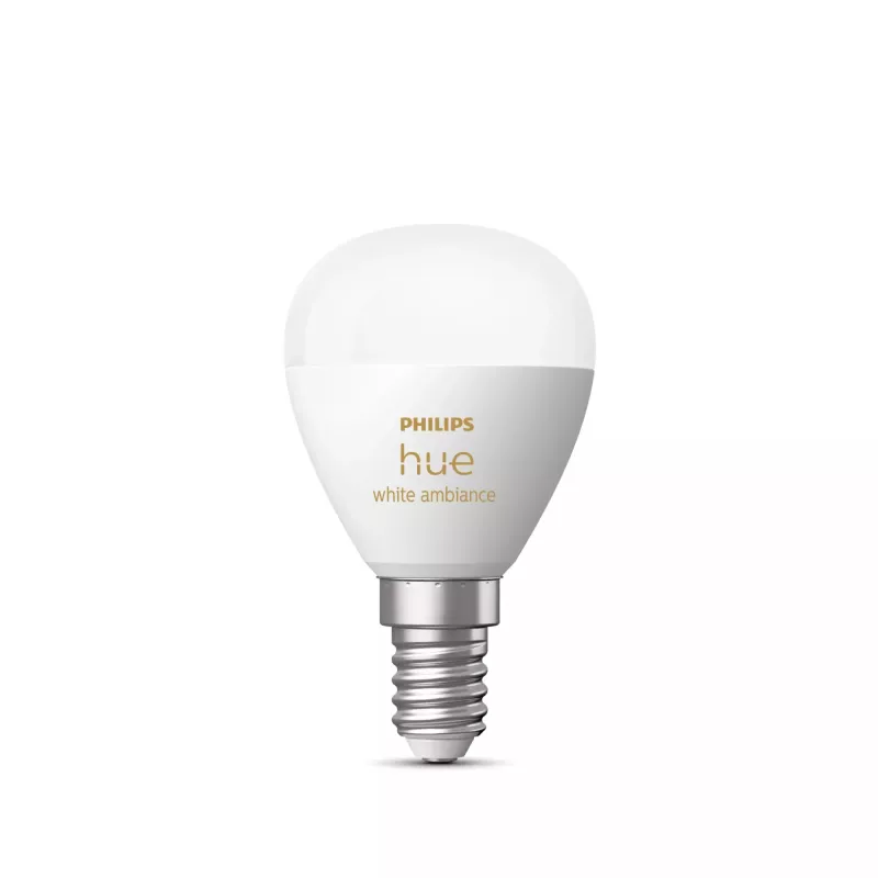 Philips Hue biały ambience Lustre – żarówka inteligentna E14, Inteligentna żarówka, Bluetooth/Zigbee, Biały, LED, E14, P45