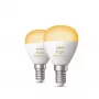 Philips Hue biały ambience Lustre – inteligentna żarówka E14 – (2 szt.)