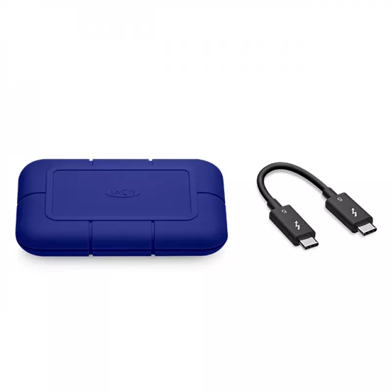 LaCie Rugged SSD Pro5, 2 TB, niebieski, STNA2000400