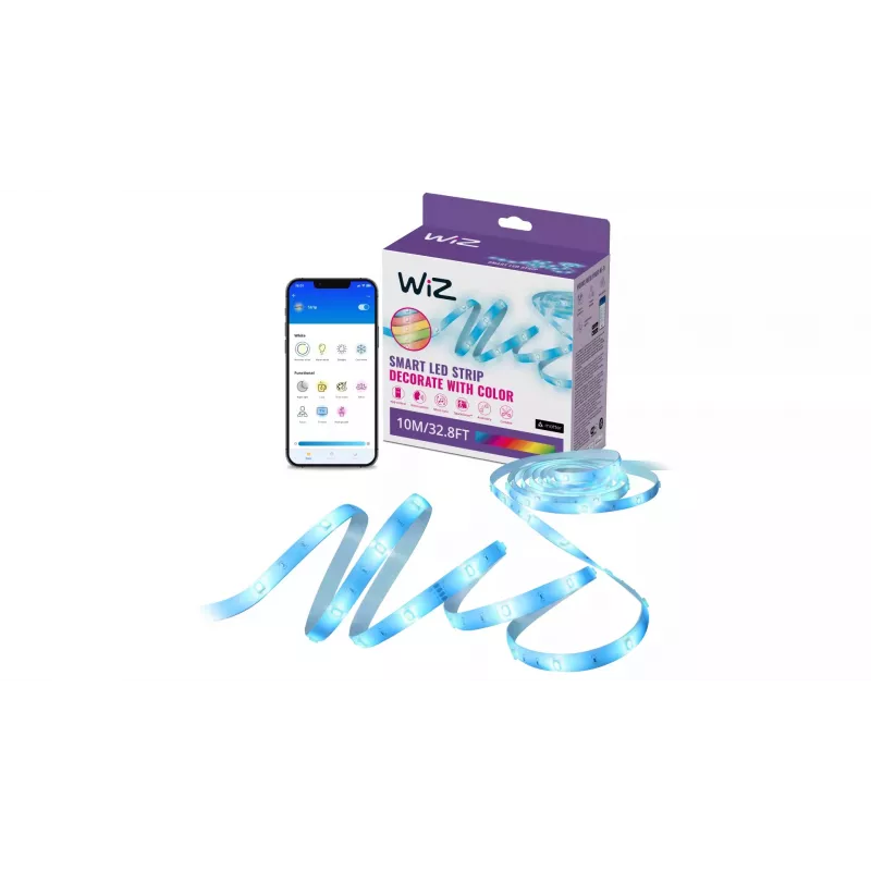 WiZ inteligentne oświetlenie Inteligentna listwa LED Wi-Fi/Bluetooth 10 W