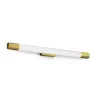 Lampa ścienna Philips Rover, natynkowa, 2700 K, IP44, mosiężna