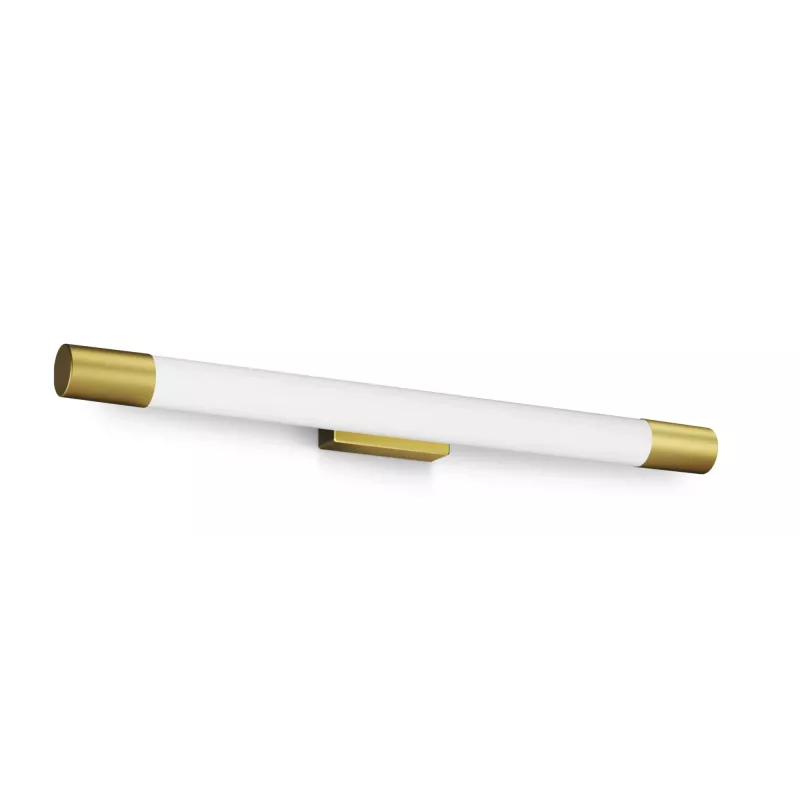 Lampa ścienna Philips Rover, natynkowa, 2700 K, IP44, mosiężna