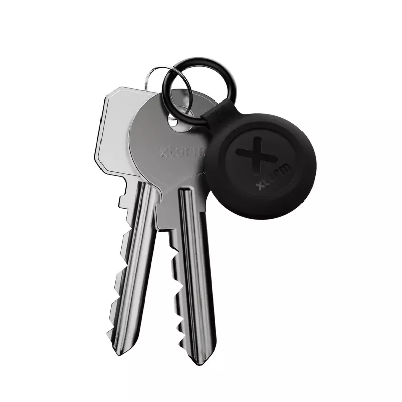 Inteligentny lokalizator do kluczy Xtorm XTAG2GA11 — uniwersalny lokalizator GPS, bateria CR2032, 3V, czarny, zestaw 3 szt.