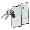Inteligentny lokalizator do kluczy Xtorm XTAG2GA11 — uniwersalny lokalizator GPS, bateria CR2032, 3V, czarny, zestaw 3 szt.