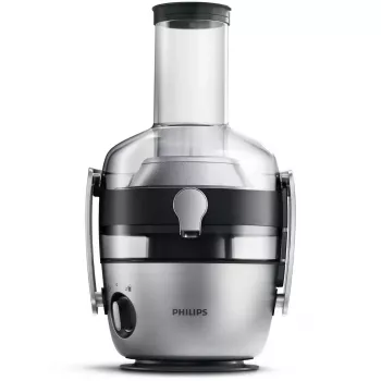 Wyciskarka do soku Philips Avance Collection HR1922/21 — 1200 W, metaliczna, dzbanek SAN, 2 prędkości, rura podająca 8 cm