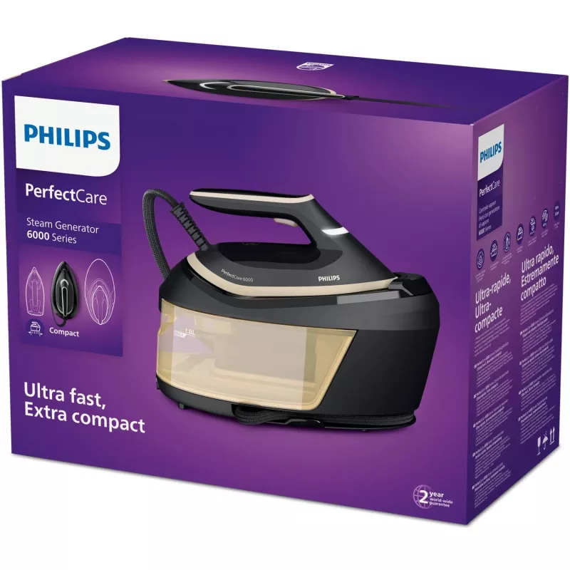 Stacja parowa Philips PSG6064/80 2400 W 1,8 L SteamGlide Advanced