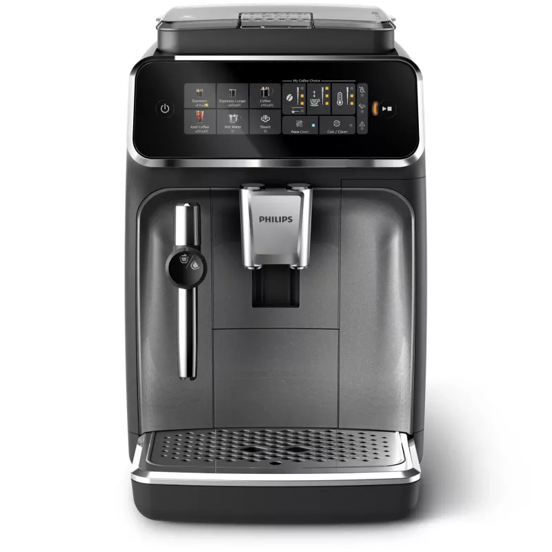 Ekspres do kawy Philips EP3329/70 — w pełni automatyczny, zbiornik na wodę 1,8 l, wbudowany młynek, 2 wylewki, 1500 W