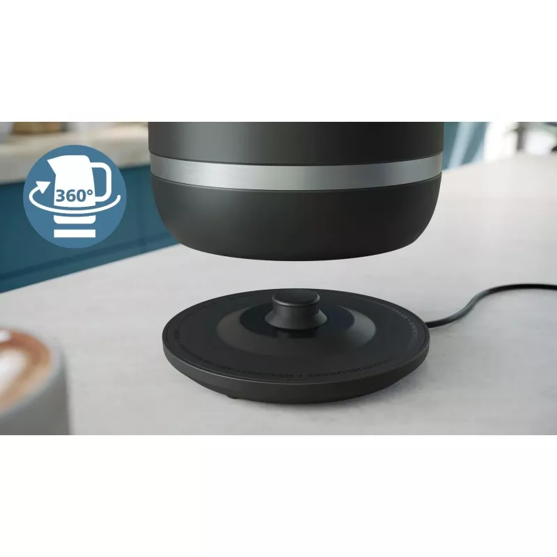 Czajnik elektryczny Philips serii 7000 HD9396/90 — 1,7 l, 2400 W, stal nierdzewna, dwuścienny