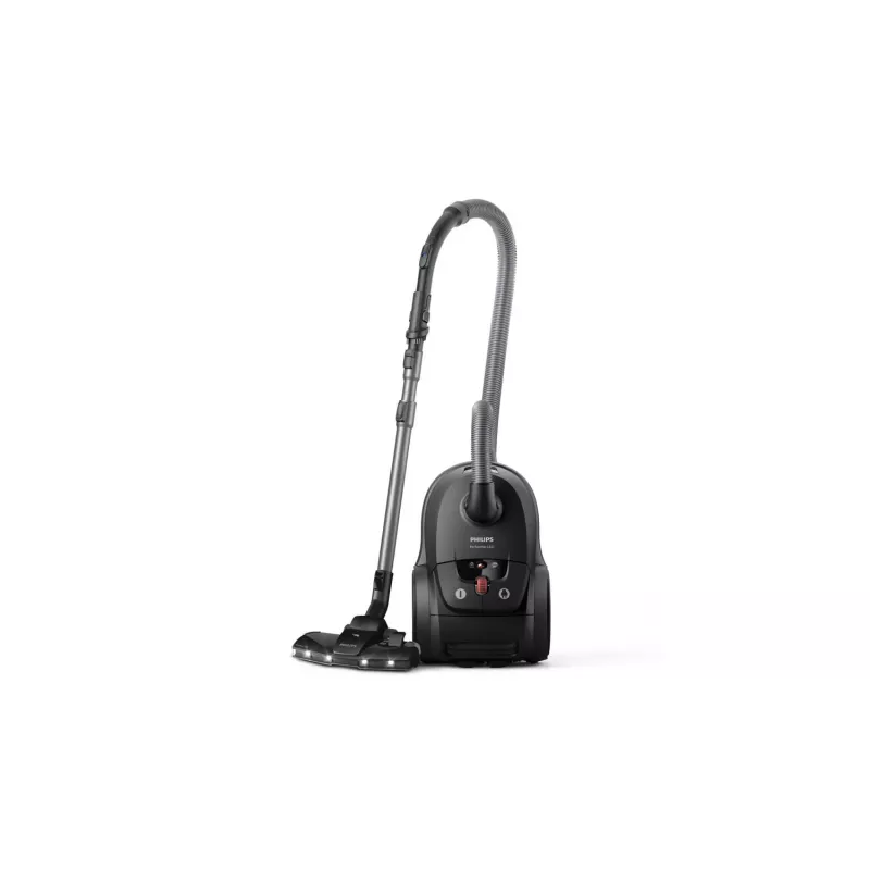 Odkurzacz cylindryczny Philips serii 8000 XD8122/10 — 900 W, worek na kurz 4 l, filtr HEPA, czarny