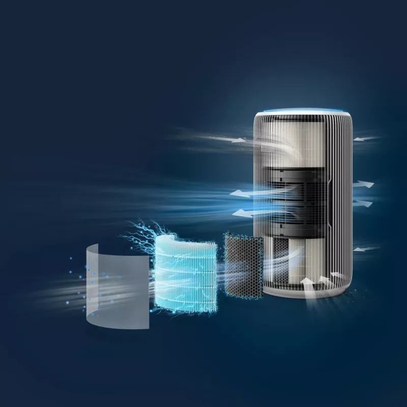 Philips 3200 series PureProtect, 47,5 dB, 520 m³/h