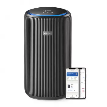 Oczyszczacz powietrza Philips serii 4200 AC4221/11 — zasięg 156 m², CADR 600 m³/h, 51.5 dB, 54 W, czarny, 6.5 kg