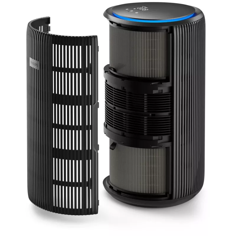 Oczyszczacz powietrza Philips serii 4200 AC4221/11 — zasięg 156 m², CADR 600 m³/h, 51.5 dB, 54 W, czarny, 6.5 kg
