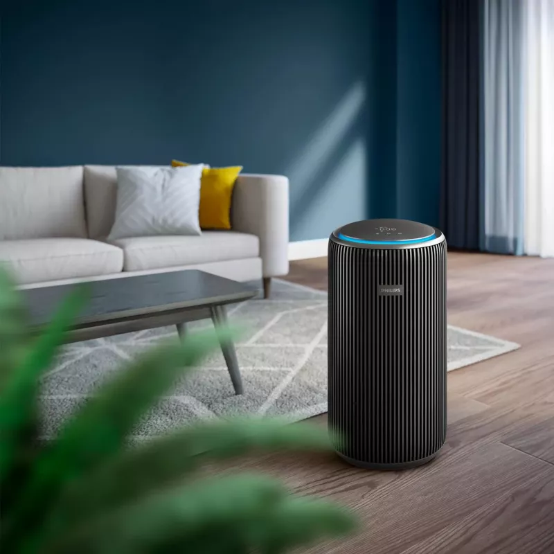 Oczyszczacz powietrza Philips serii 4200 AC4221/11 — zasięg 156 m², CADR 600 m³/h, 51.5 dB, 54 W, czarny, 6.5 kg
