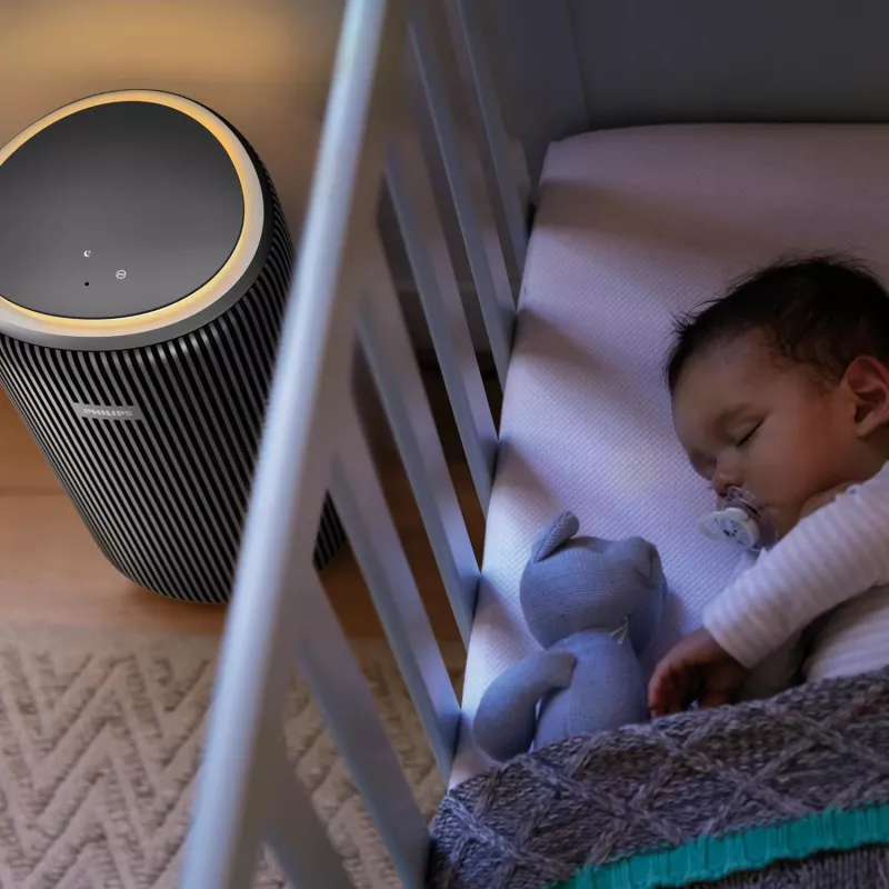 Oczyszczacz powietrza Philips serii 4200 AC4221/11 — zasięg 156 m², CADR 600 m³/h, 51.5 dB, 54 W, czarny, 6.5 kg