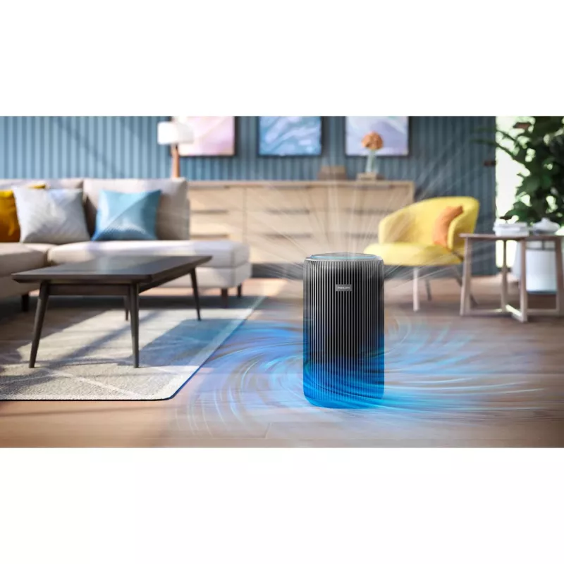 Oczyszczacz powietrza Philips serii 4200 AC4221/11 — zasięg 156 m², CADR 600 m³/h, 51.5 dB, 54 W, czarny, 6.5 kg