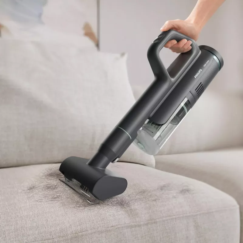 Philips 7000 series XW7263/11 odkurzacz pionowy/szczotka elektryczna 2-w-1 odkurzacz pionowy Bateria Na sucho i na mokro Bezworkowy 0.45 L 160 W Czarny