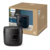 Urządzenie do gotowania ryżu Philips 3000 series HD3080/80, 0,54 L, 400 W, czarny, sterowanie przyciskami
