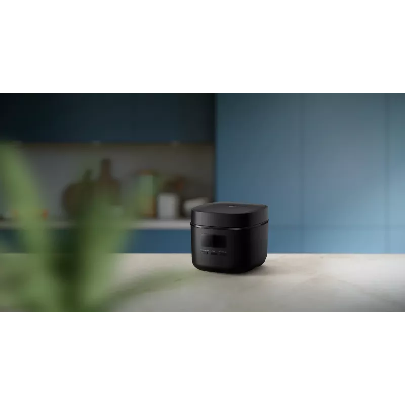 Urządzenie do gotowania ryżu Philips 3000 series HD3080/80, 0,54 L, 400 W, czarny, sterowanie przyciskami
