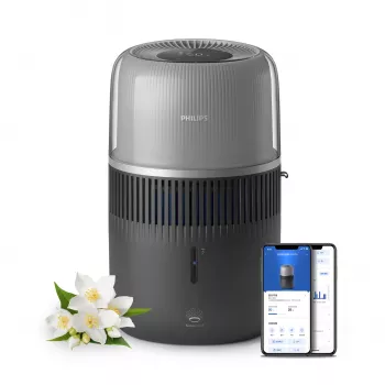 Nawilżacz Philips serii 5000 HU5710/03 – nawilżacz parowy, 4,5 l, grafitowy